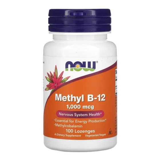 Vitamina B12 Metilcobalamina Vegana 1000mcg - 100 Lozenges Sabor Without flavor