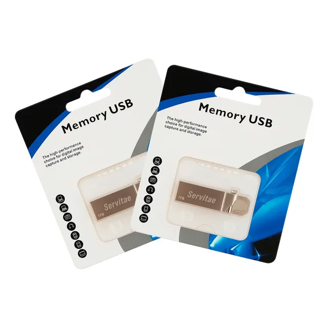 X2 Memorias Usb 1tb Disco 1 Tera Flash Drive Con Llaveros