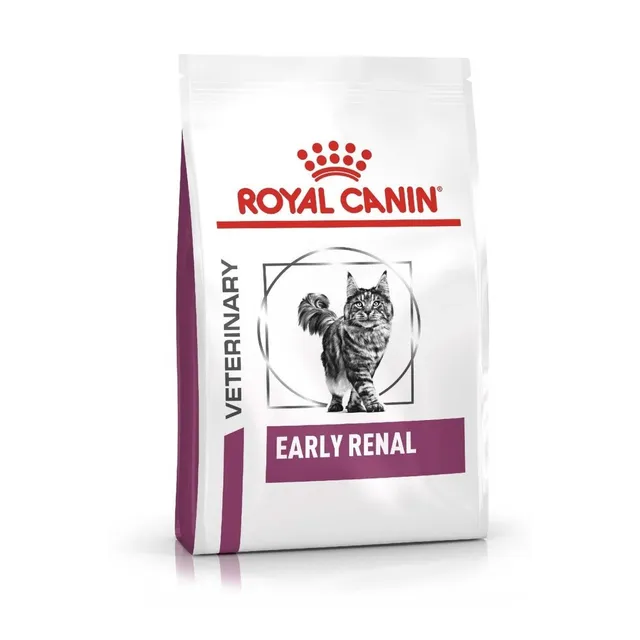 Alimento Royal Canin Veterinary Care Nutrition Early Renal para gato adulto sabor mix de 3 kg