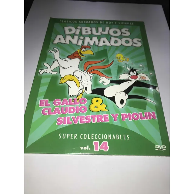 El Gallo Claudio & Silvestre Y Piolin Dibujos Animados Dvd