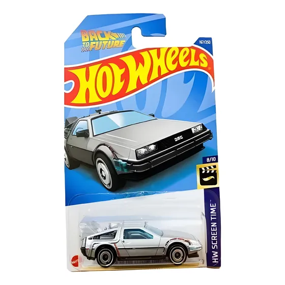 Hot Wheels Back To The Future Time Machine Volver Al Futuro