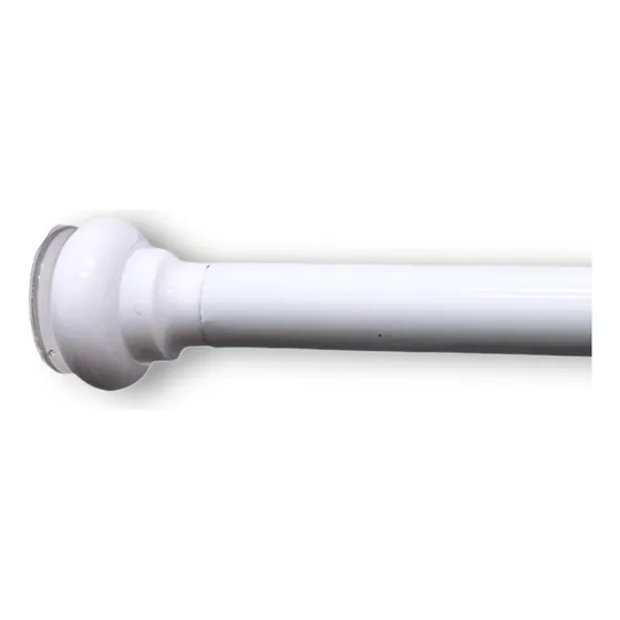 Caño Extensible De Baño Blanco/beige/negro De 1 A 2mts Lujo