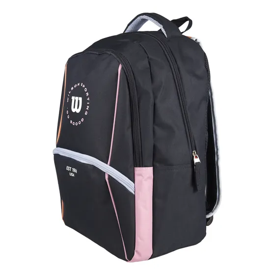 Mochila Wilson Casual Preta E Colorida Notebook Academia