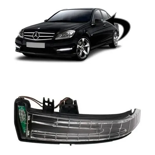 Seta Pisca Retrovisor Mercedes Classe C180/c200 