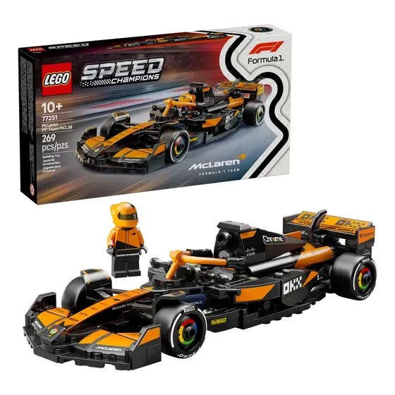 Lego Speed Champions- Auto De F1 Mclaren F1 Team Mcl38 77251