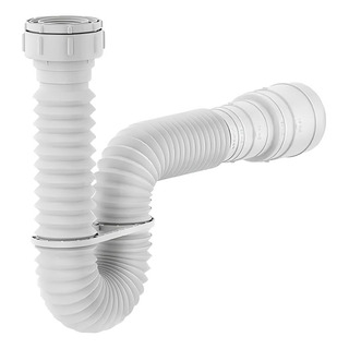 Sifão Flex Tubo Extensivo Universal Corrugado Branco Blukit Sifão Flex Tubo Extensivo Universal Corrugado Branco Blukit