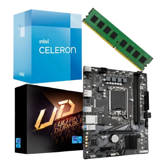 Combo Actualizacion Intel Pentium + 8 Gb Ram Color Negro