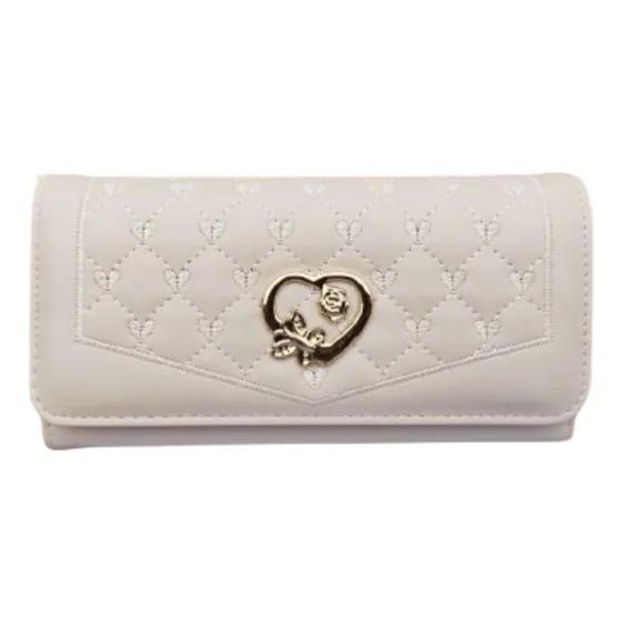 Billetera Labrada Bolso De Mano Cuero Pu Pack X2