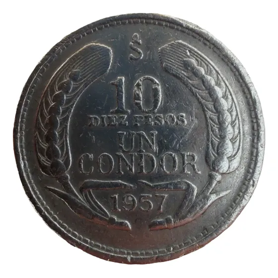 10 Pesos 1 Cóndor