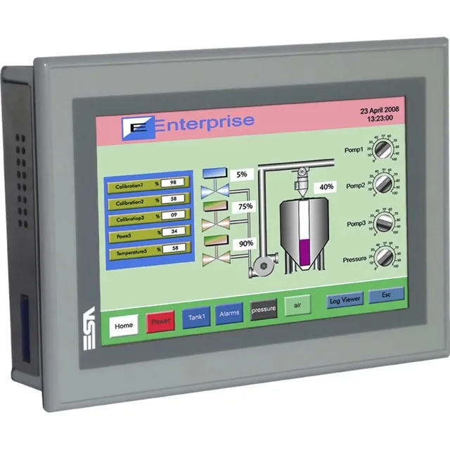 Hmi Esa Electronic, Italia  Modelo It107t Color Plc Pantalla