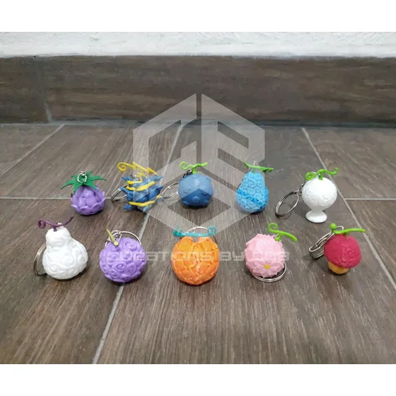 Llaveros One Piece Frutas Del Diablo/akuma No Mi