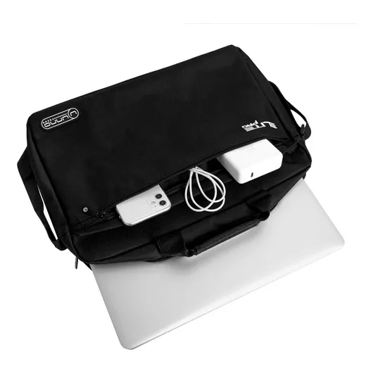 Maletin Notebook Unno Elite 15.6`` Negro Laptop Y Portatil