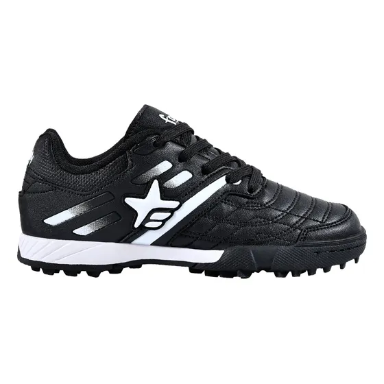 Botines Copa Mundial Sintetico Negro/blanco Footy Kids Niños