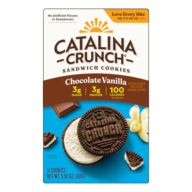 Catalina Crunch Cookies Chocolate Vainilla 168gr