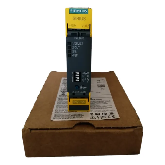 3sk1121-2ab40  Siemens, Relevador De Seguridad 