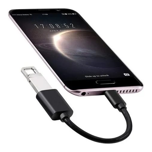 Cable Otg Tipo C / Micro Usb A Usb Pendrive Mouse Teclado 