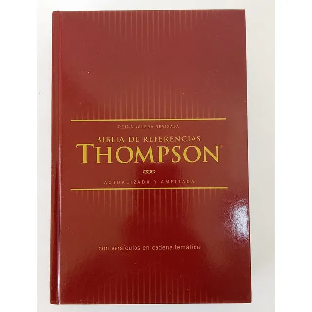 Biblia De Referencia Thompson, Tapa Dura, Rvr