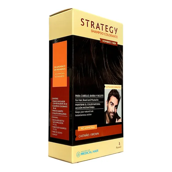 Shampoo Color Castaño Strategy