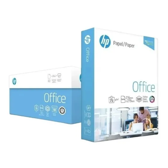 Resma De Papel  Carta 8.5 X11  500 Hojas Hp Otiesca
