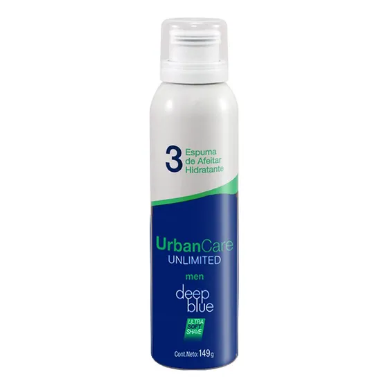Espuma Urban Care Deep Blue 149gr
