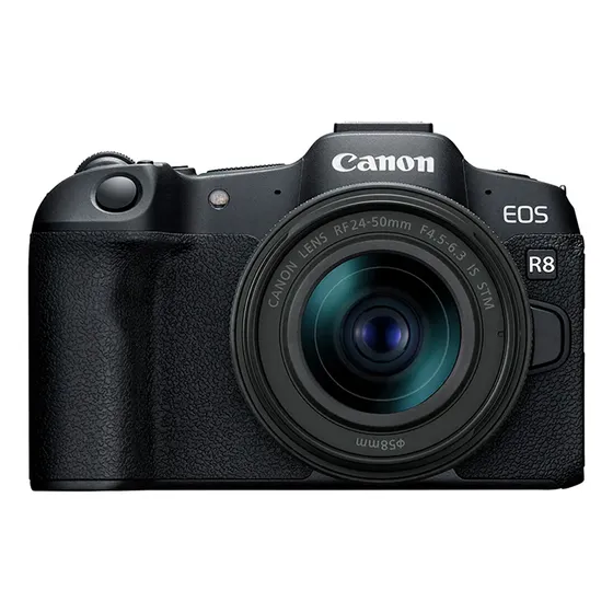 Cámara Digital Canon Mirrorless Eos R8 24-50mm 24,2mp 4k Bk