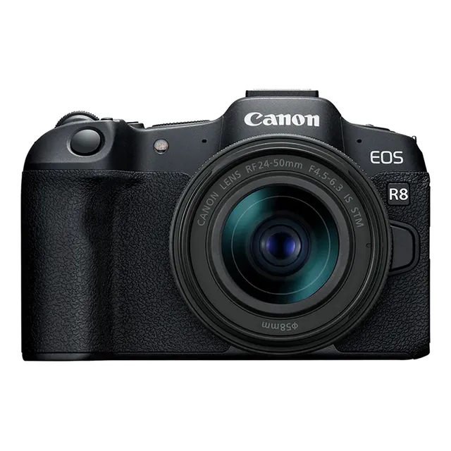 Cámara Digital Canon Mirrorless Eos R8 24-50mm 24,2mp 4k Bk