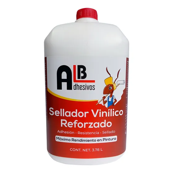 Sellador Vinílico Reforzado Adhesivos Alb 3.8l 4kg