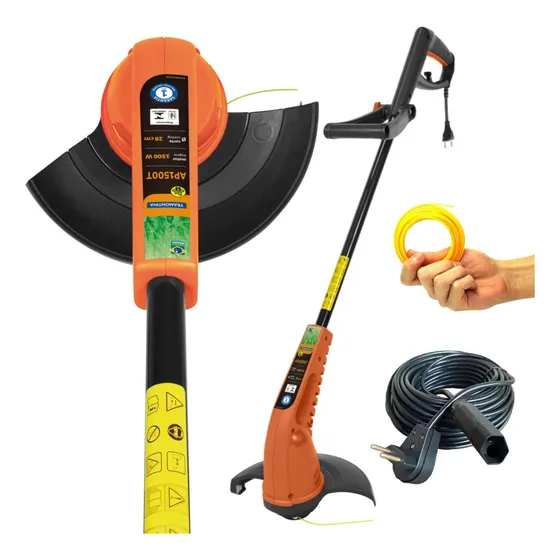 Aparador Grama Tramontina 1500w Roçadeira 220v Extensão +fio