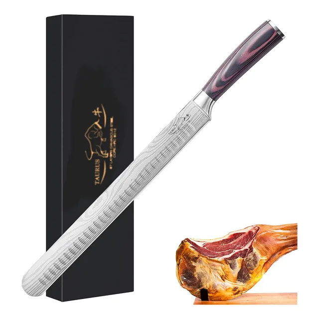 Cuchillo Jamon Serrano 43cm. Mango Pakka