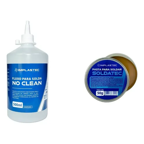 Fluxo Para Solda No Clean 500ml Implastec Sd4533 | MercadoLivre
