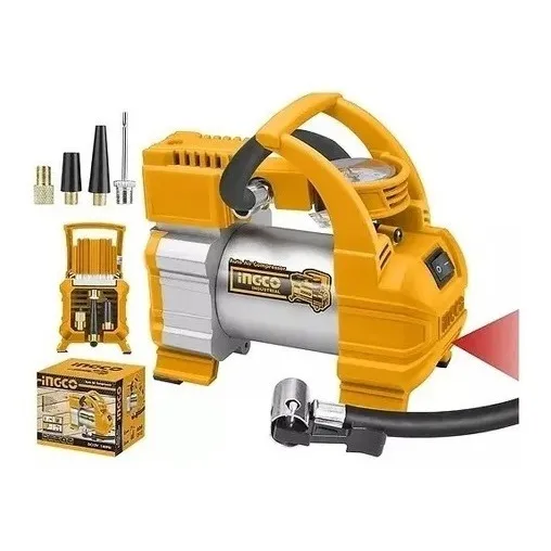 Compresor De Aire 12volt Para Auto Ingco 140 Psi Ac1401 -tyt
