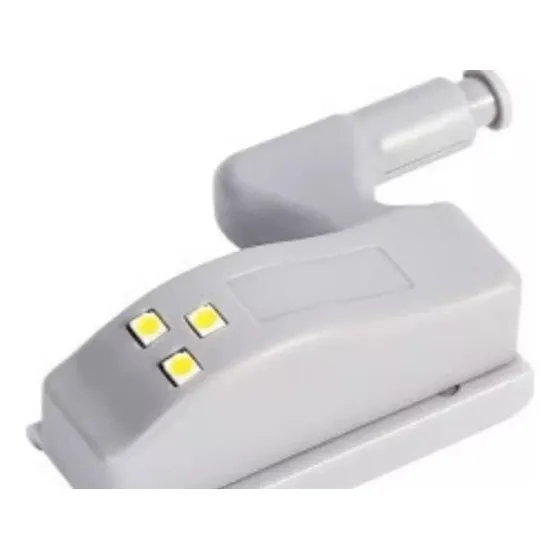Luz Led Pulsador Iluminación Cocinas Gabinetes Closet 