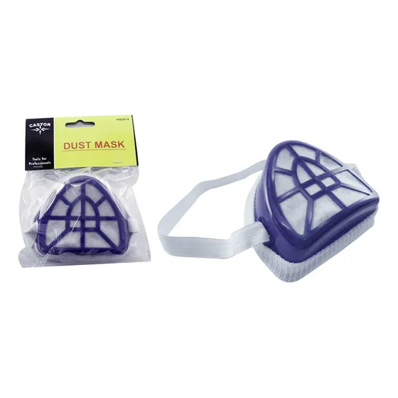 Mascarilla De Seguridad Con Protector. Castor. X 2 Unidades
