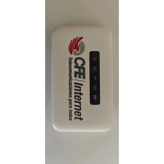 Cfe Teit Router Mifi Modem Internet Móvil Paq Inicial 5gb Blanco Con Gris