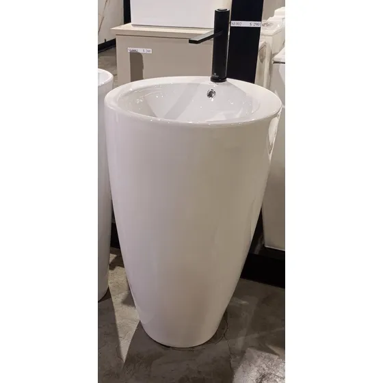 Lavamanos De Pedestal Color Blanco
