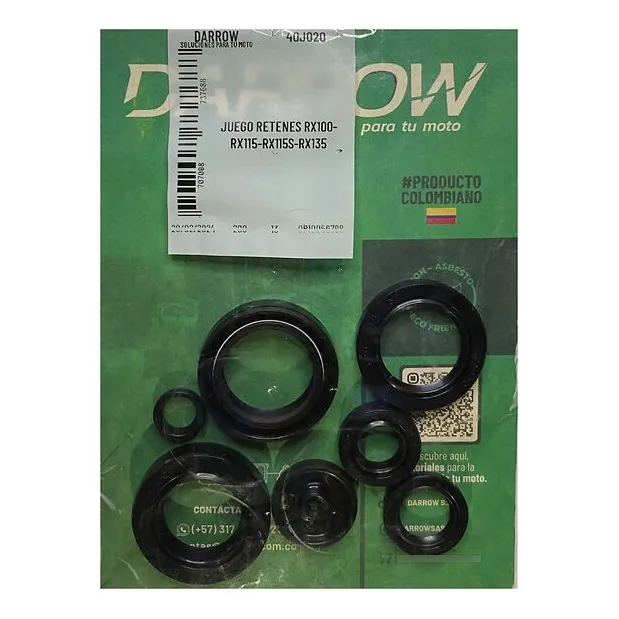 Kit Estoperas De Motor Marca Rx100-rx115-rx115s-rx135 Yamaha