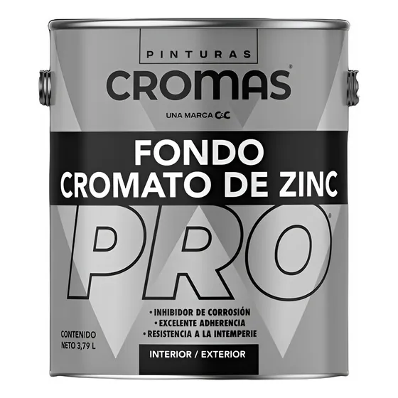 Fondo Cromato De Zinc Pinturas Cromas Galon