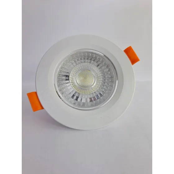Lámpara Led Spot 5w Empotrar Ojo Buey Luz Cálida