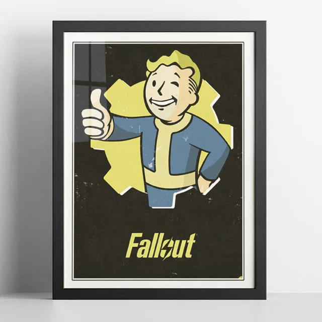 Cuadro Gamer - Fallout - Arte Bobblehead