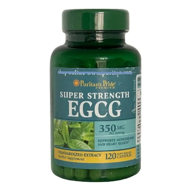 Egcg Super Strength 350mg 120caps Puritan's Pride