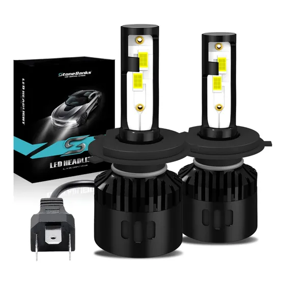 Kit De Faros Led H4 H11 H7 9006 9005 H1 Csp Auto Luz 24000lm