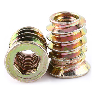 Inserto De Enchufe Hexagonal Para Muebles Con Tuerca Atornil Inserto De Enchufe Hexagonal Para Muebles Con Tuerca Atornil