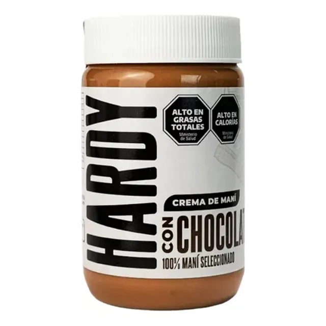 Hardy Crema De Maní 100% Natural Sin Azucar Agregada