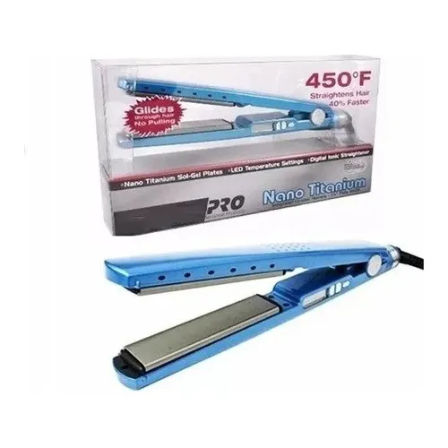 Plancha De Cabello Alisadora Nano Titanium Pro Nueva