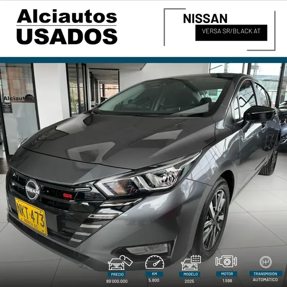Nissan Versa 2025 1.6 Sr Black Cvt