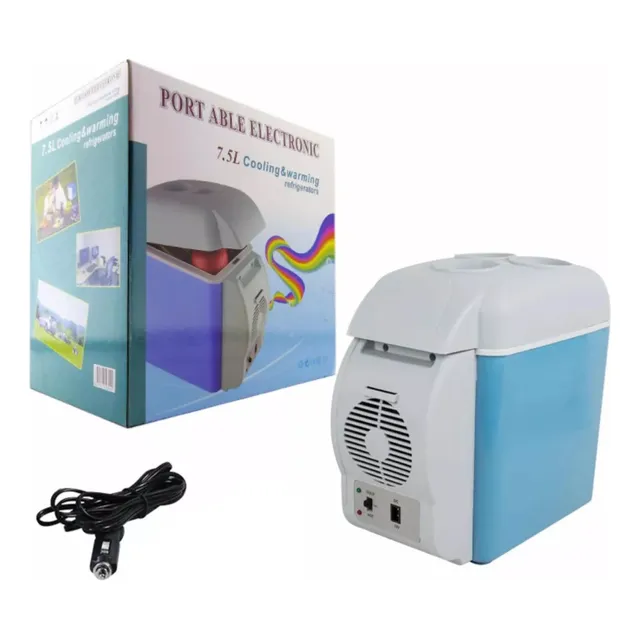 Cooler Frio-calor, Para Auto, Capacidad 7.5 Litros, 12 Volt.