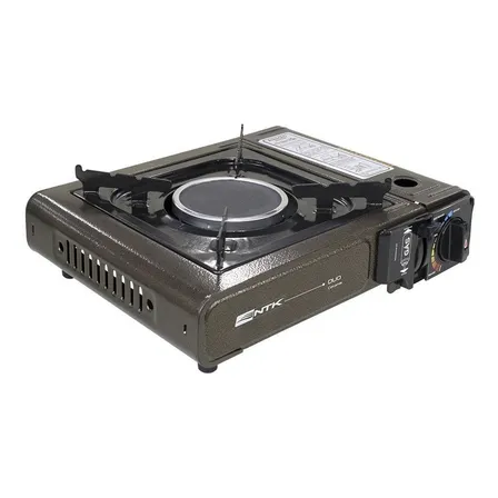 Fogareiro Nautika Duo Ceramik Cor Marrom Inclui Maleta 127/220v