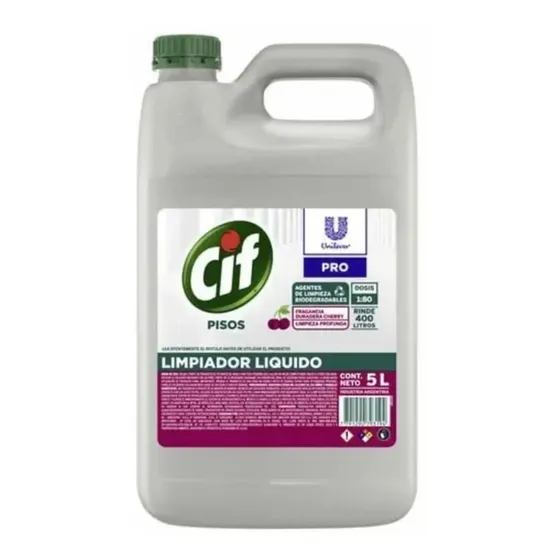 Limpiador Liquido Cherry Cif 5 L