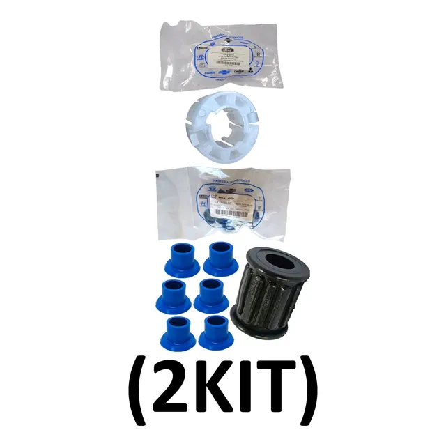 Kit Bujes Varillaje + Kit Buje Palanca Cambio Para Kia Rio