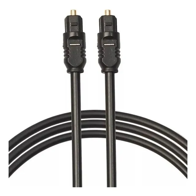 Cable De Fibra Optica Para Audio Digital Tipo Toslink® 1 Mt.